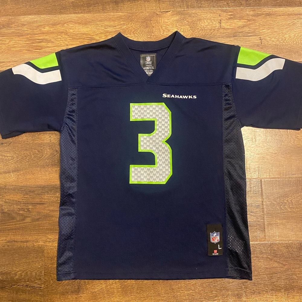 Youth Large 14/16 NFL Brand Seattle Seahawk jersey